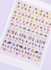 Nail Art Stickers - Wildflower