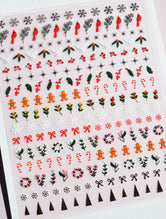 Nail Art Stickers - Deco The Halls (HOLIDAY)