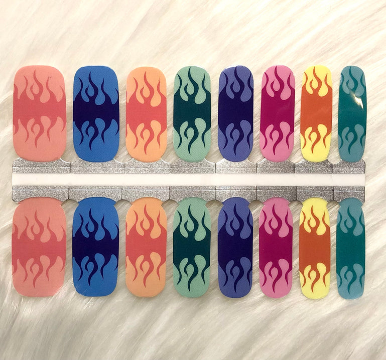 Colorful Flames