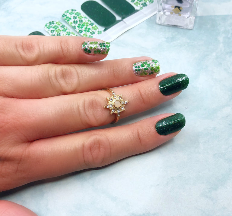 St. Patrick's Day Shamrock Nail Art | Shamrock nails, St patricks day nails,  Nail art videos